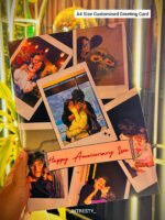 PERSONALIZED GREETING CARD- A4 Size